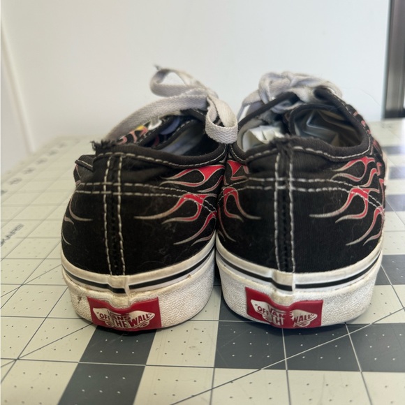 Vans Flame Authentic Mash-Up Skate size women's 7.5 - Picture 3 of 4